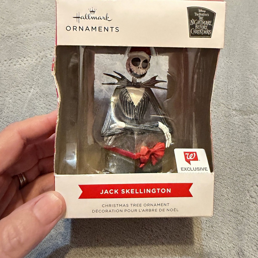 Hallmark Disney NBC Jack Skellington Ornament Walgreens Exclusive 2021
